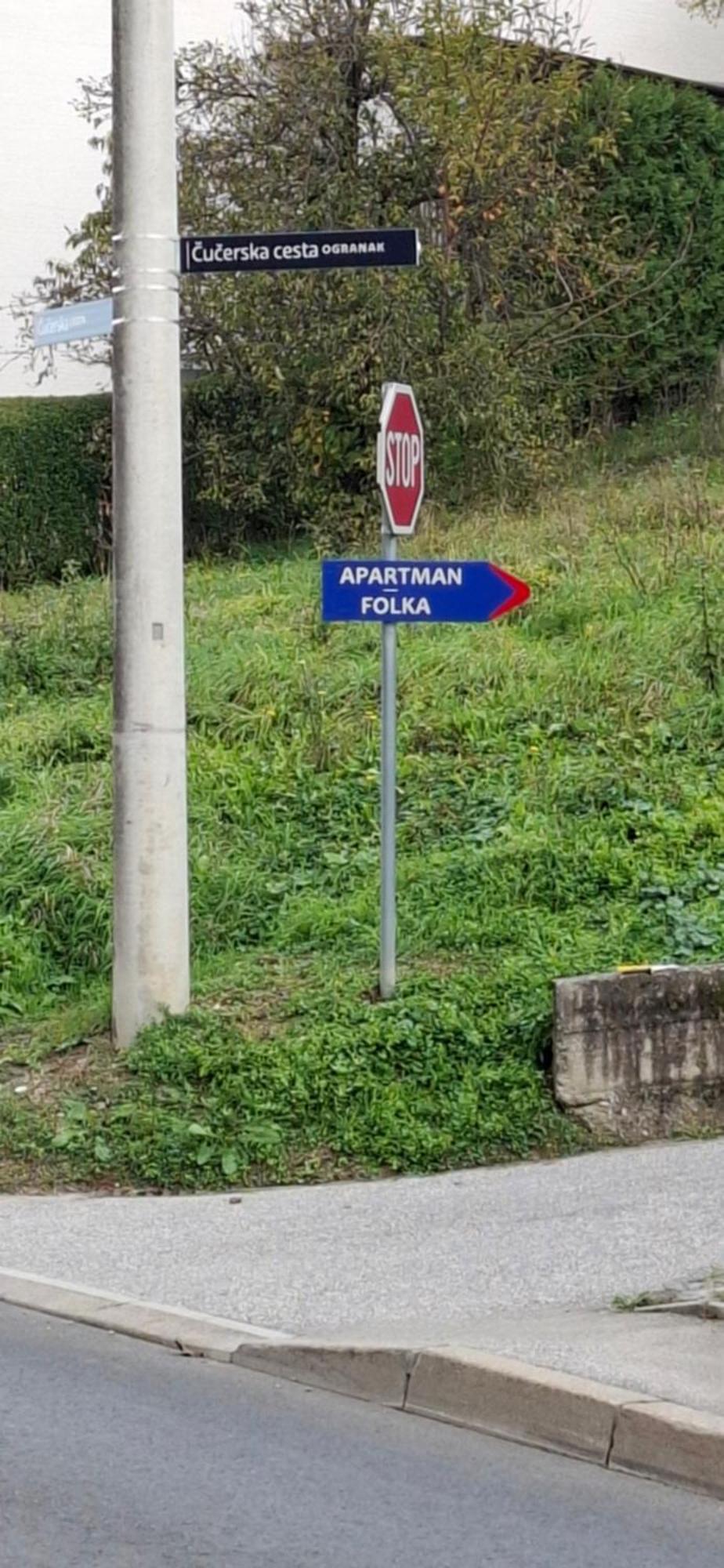 Apartman Folka Free Parking Zagreb Luaran gambar